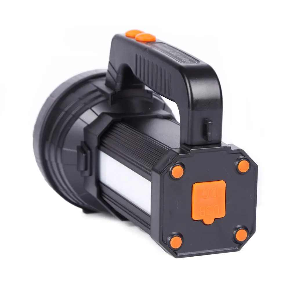 Online Super Helle Tragbare Licht USB Taschenlampe 3 Modi LED Lanterna Scheinwerfer Camping Licht Gebaut In 9000mA Wiederaufladbare Batttery