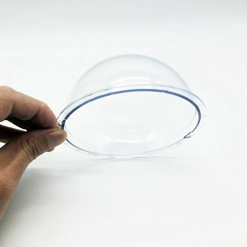 Акриловый купольный ip чехол для камеры видеонаблюдения с защитой от пыли 115x57