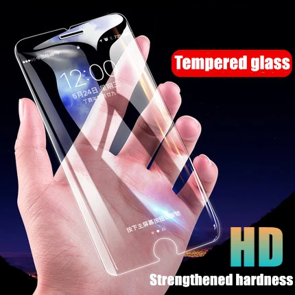 LOLEDE 9H Премиум Закаленное стекло протектор экрана для iPhone 6 6S 7 Plus 4 4S 5 5S SE