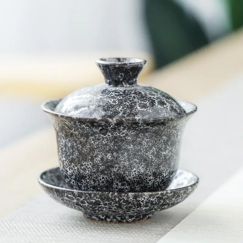 1 шт. "Китайский кун-фу" Gaiwan комплект Керамика Чай посуда наборы Чай комплект Керамика Чай горшок Чай набор гайвань комплект Чай чашек Чай церемонии - Цвет: 3