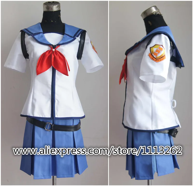 

Японское аниме Angel Beats! Yurippe Yuri Косплей Костюм на заказ одежда для взрослых школьное платье