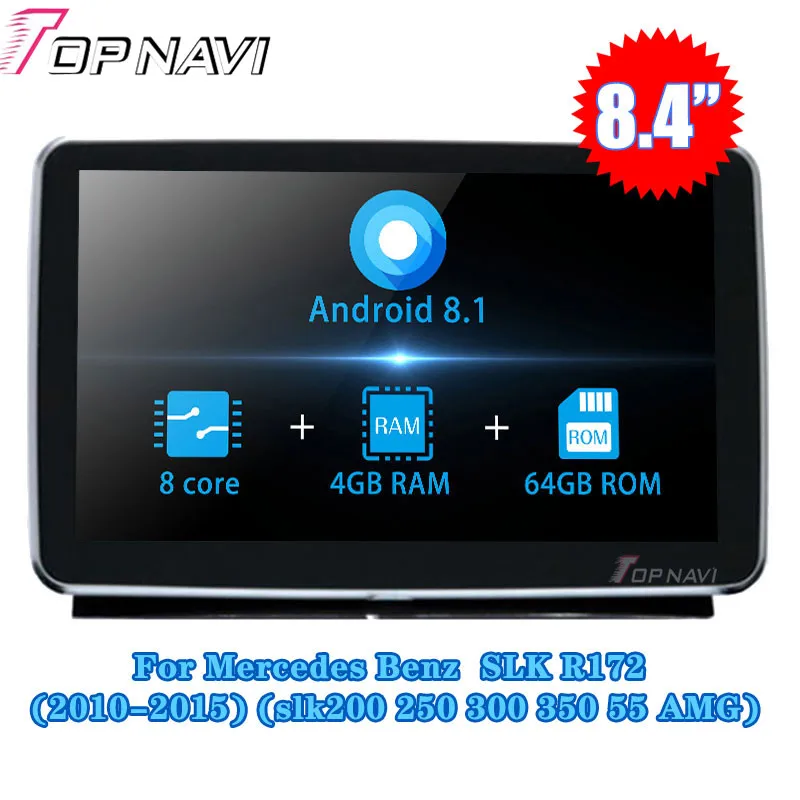 

Autoradio Android 8.1 8.4'' Car Radio GPS Navigation For Mercedes Benz SLK R172 (2010-2015) (SLK200 250 300 350 55 AMG) Stereo