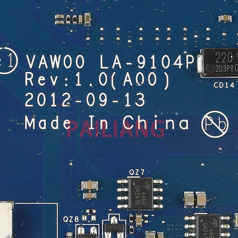 Материнская плата для ноутбука DELL Inspirion 15R 3521 5521 1007U материнская ПК ранняя модель