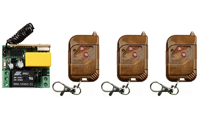 AC220V 1CH 10A RF Беспроводная система дистанционного управления teleswitch передатчик +