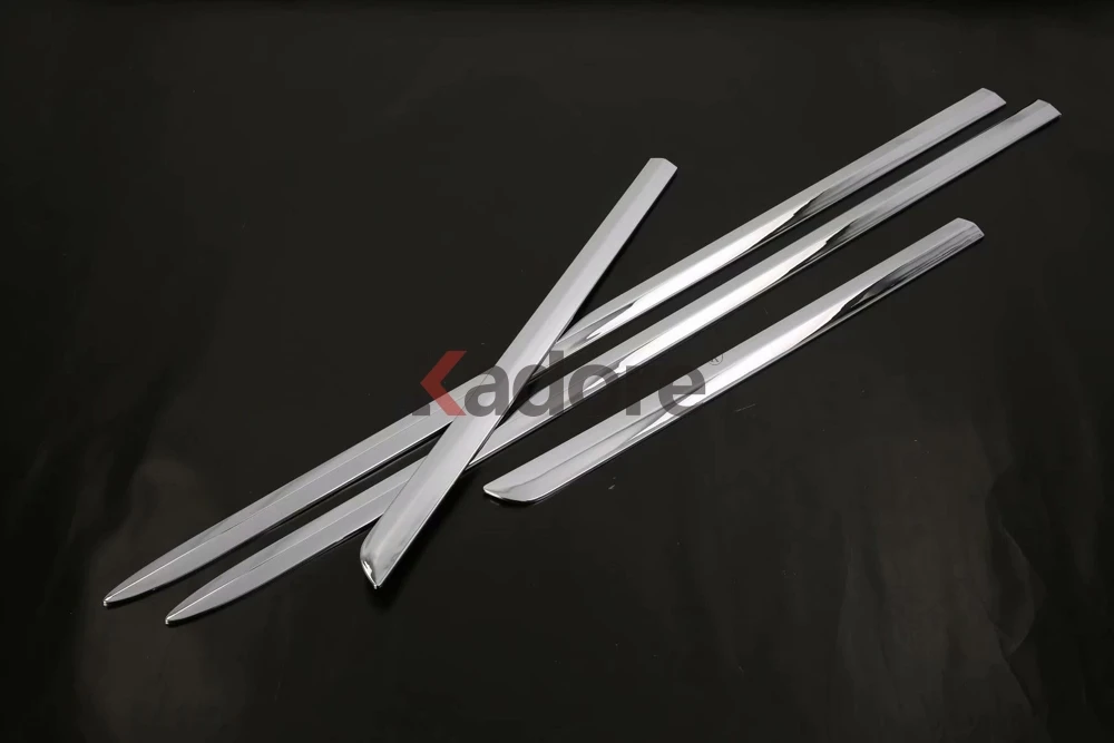 Для Ford Focus Седан ABS Chrome Боковая дверь кузова формовочная линия крышка наличники могут быть украшения внешние аксессуары