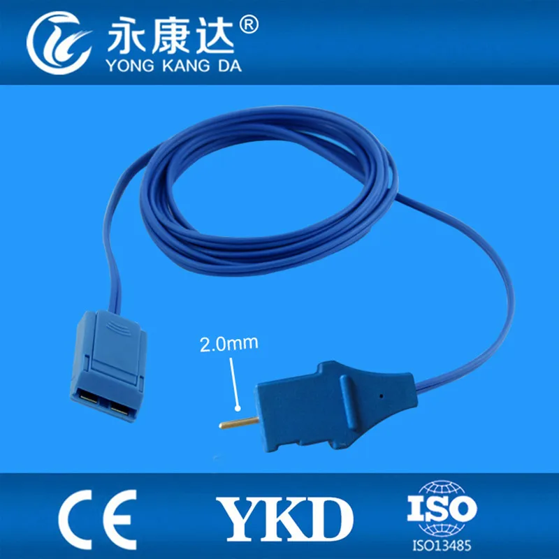 10 шт./лот кабель ESU plate многоразовый для пациента сертификаты CE и ISO13485 |