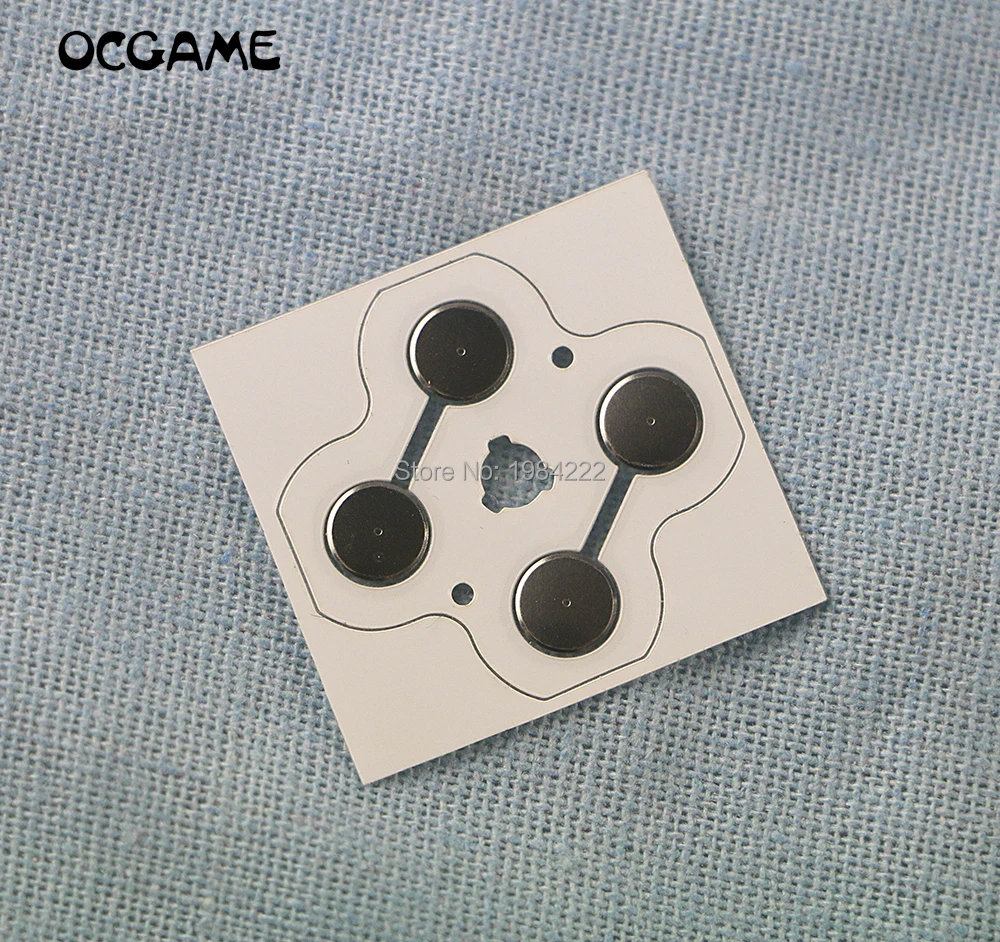 OCGAME 30 шт./лот купола металла оснастки печатной платы Кнопка проводящая пленка D Pad