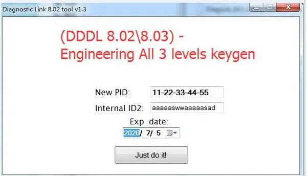 Диагностическая ссылка для дизельного топлива Детройта (DDDL 8 02 03 04)-инженерные 3