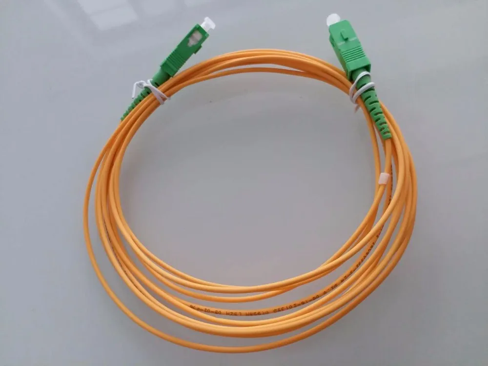 SC / APC 3 м Simplex mode волоконно оптический патч корд UPC М 0 мм или 2 FTTH Джампер кабель|patch