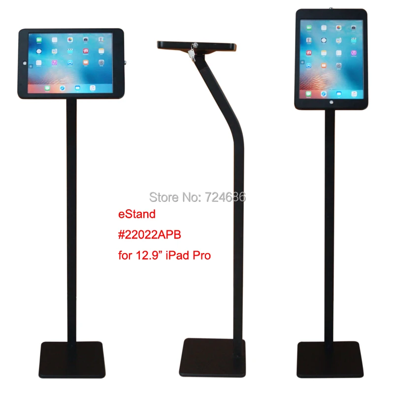 Напольная подставка с защитой от кражи для iPad pro 12 9 дюйма|floor stand|floor holderholder for ipad |