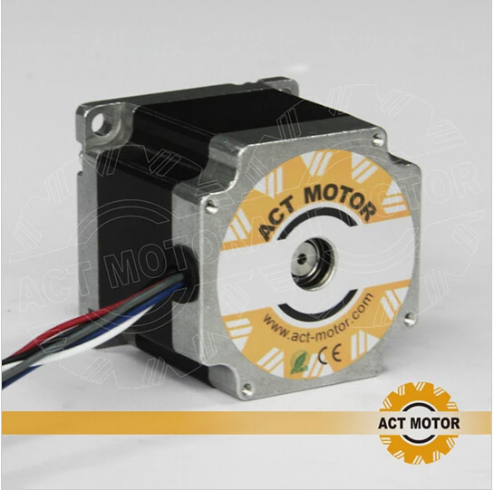 Двигатель ACT 1 шт. шаговый двигатель Nema23 23HS6620 с одним валом CE ROHS ISO CNC роутер робот