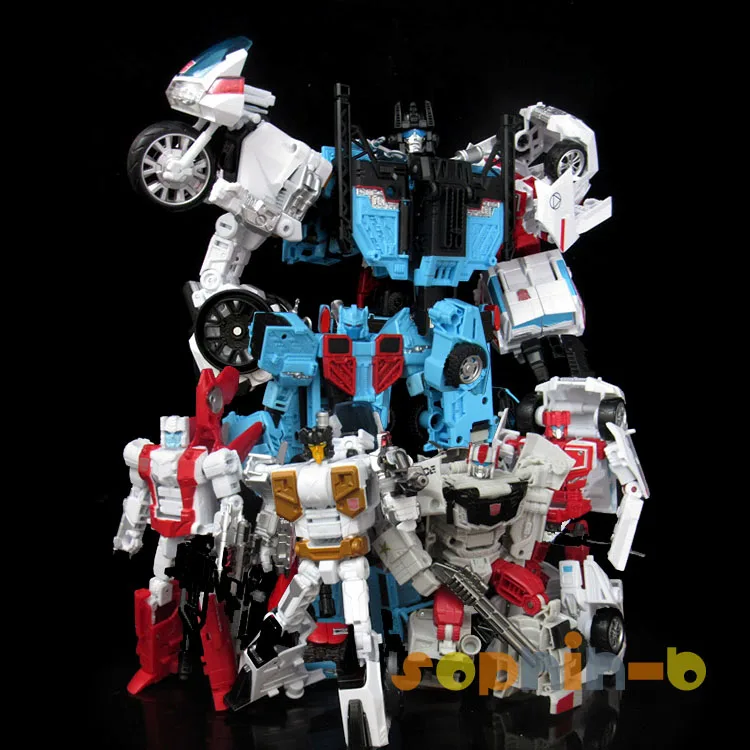 Трансформация Defensor Devastator Combiner Wars 32 см Фигурки