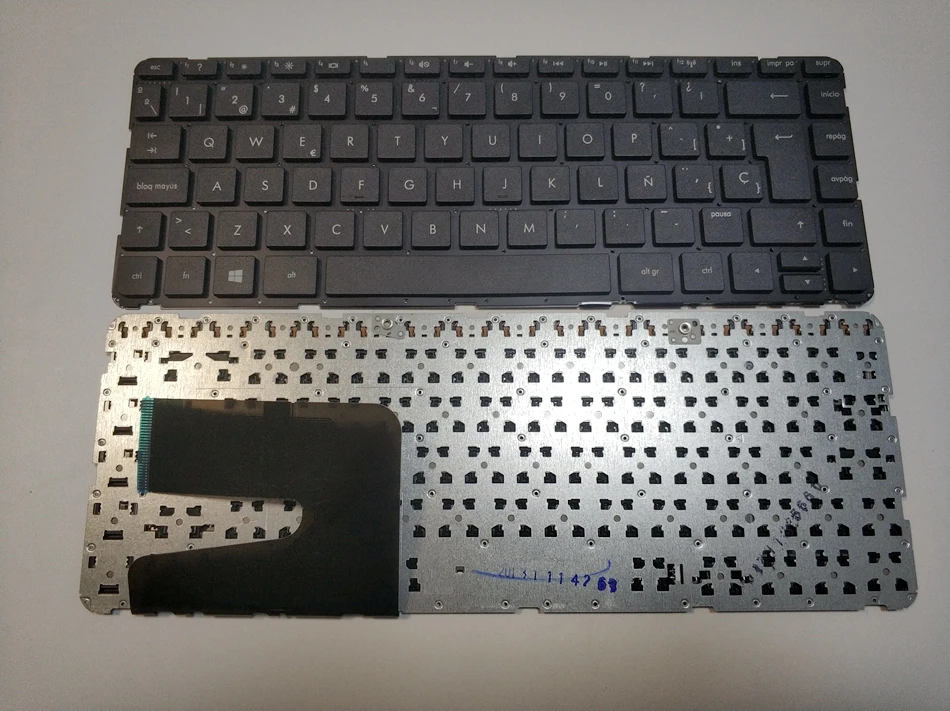 Испанская клавиатура для hp павильон 14N 14 N 4 n200 N000 N100 N029 248 245 240 246 G3 F112 R 14z noframe