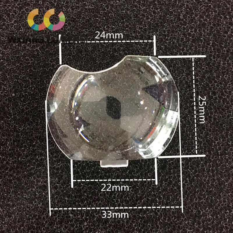 Оригинальная выпуклая линза проектора OEM подходит для InFocus DS27ST EN523 IN221 IN223 IN225 |