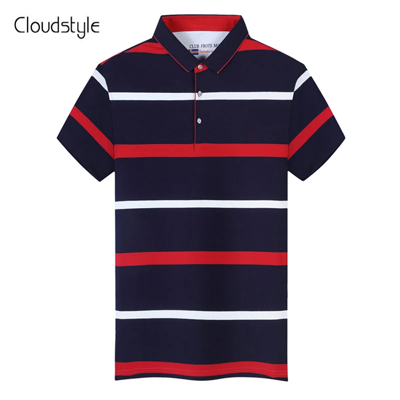 Cloudstyle бренд поло мужская печатных рубашки прохладный короткий рукав Camisas