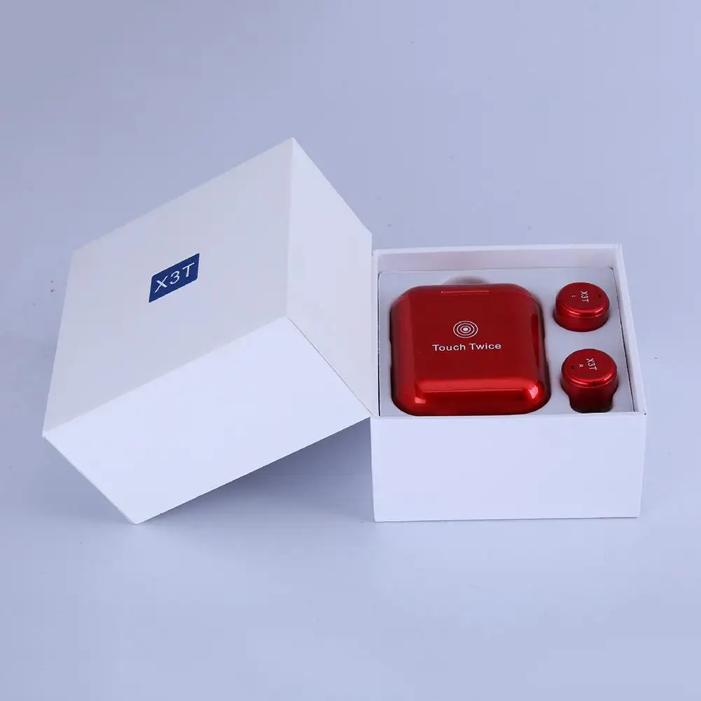 X3T All touch Спортивные Bluetooth наушники tws беспроводные мини с зарядным