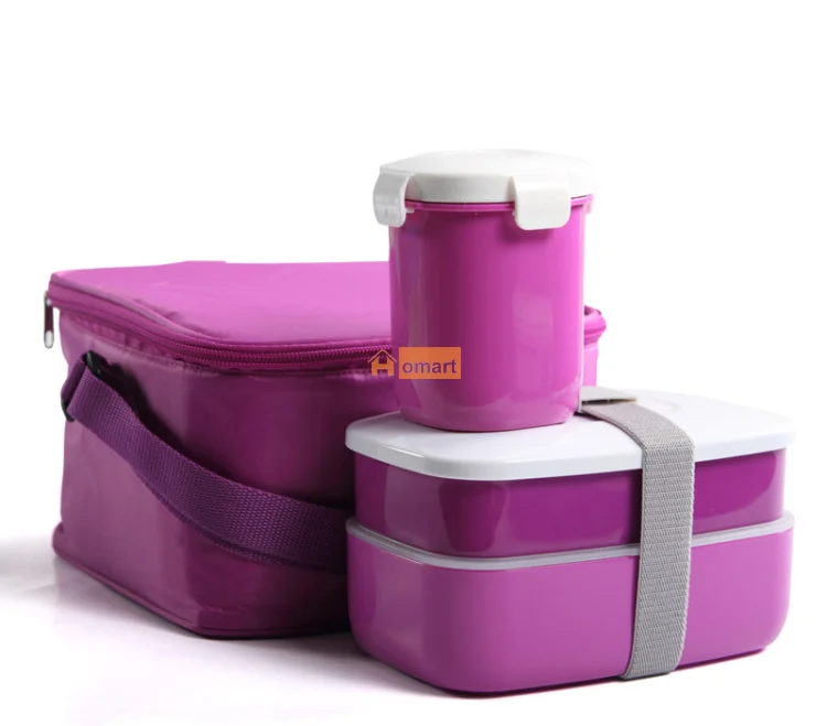 Bento Box квадратная коробка для обеда наборы Rilakkuma новая милая ручная портативная