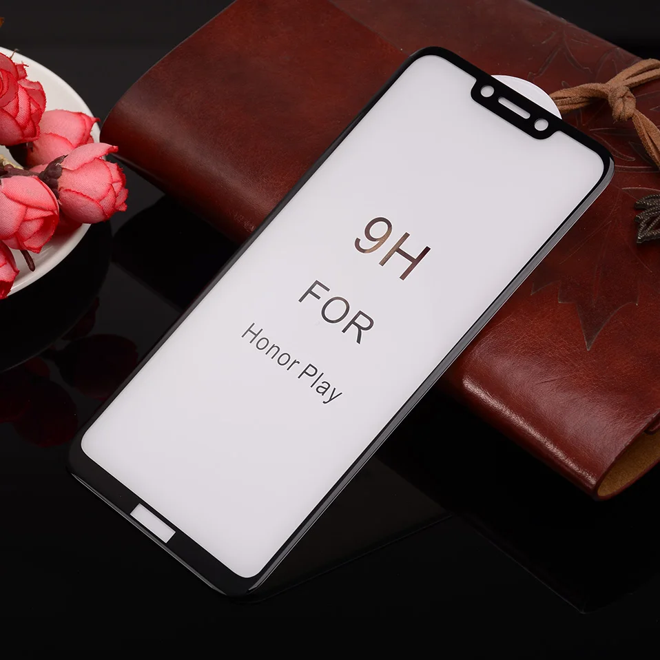 5D стекло es для huawei Honor Play стекло защитная пленка дисплей 9H полное покрытие чехол Защита экрана для Honor Play закаленное стекло