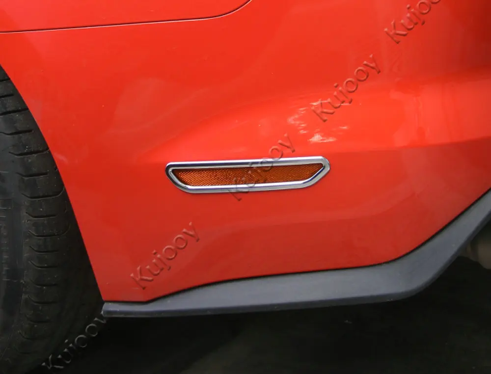 2 шт. декоративные кольца для заднего бампера Ford Mustang 2015-2016 | Автомобили и