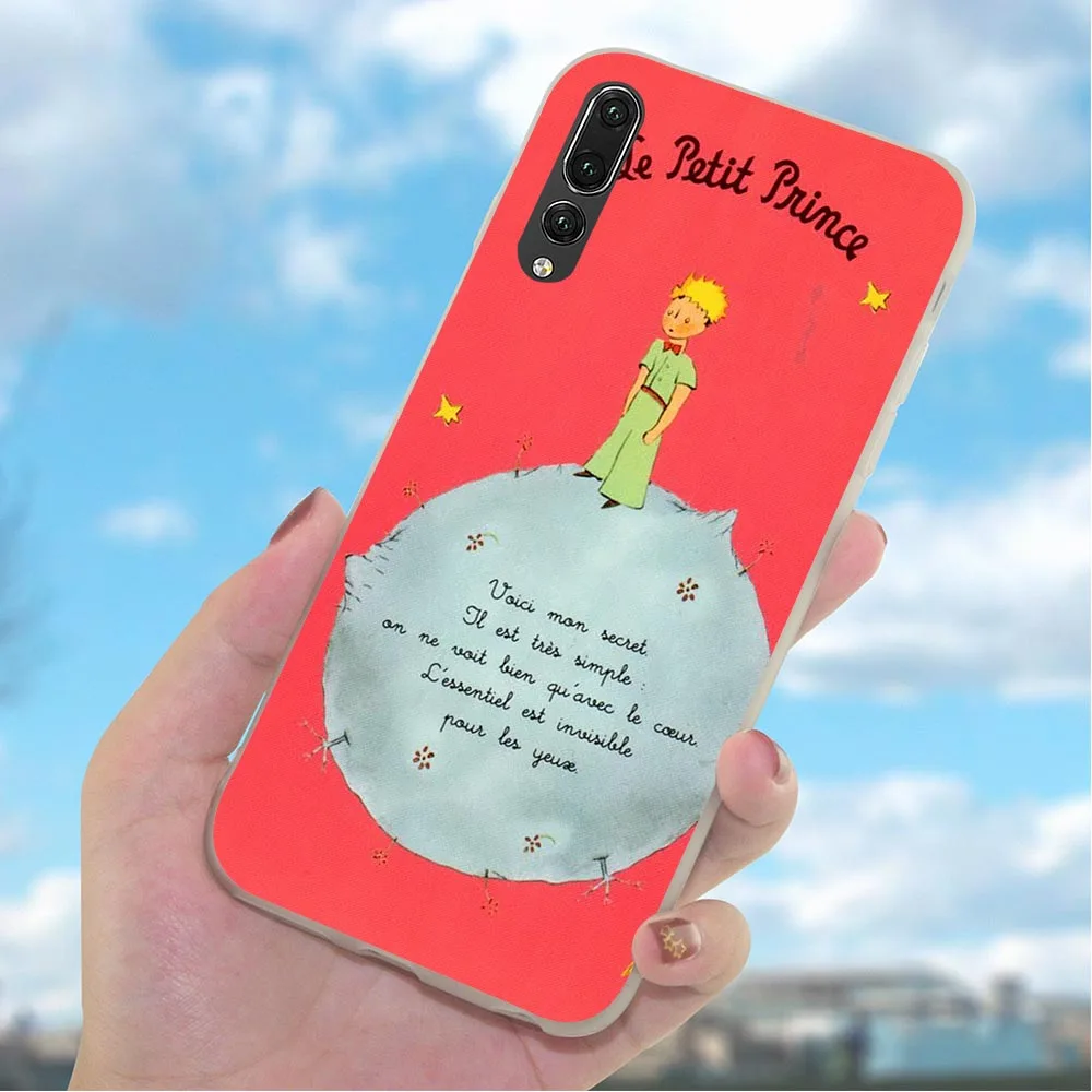 Мягкий ТПУ чехол для телефона с изображением Маленького принца лисы Huawei Honor 6A 10 8 9