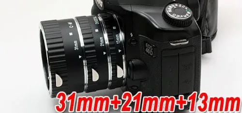 Meike металлическая Автофокус AF Макро Удлинитель для Canon EOS 5D Mark II III 6D 7D 60D 70D 600D 650D 700D T5i T4i
