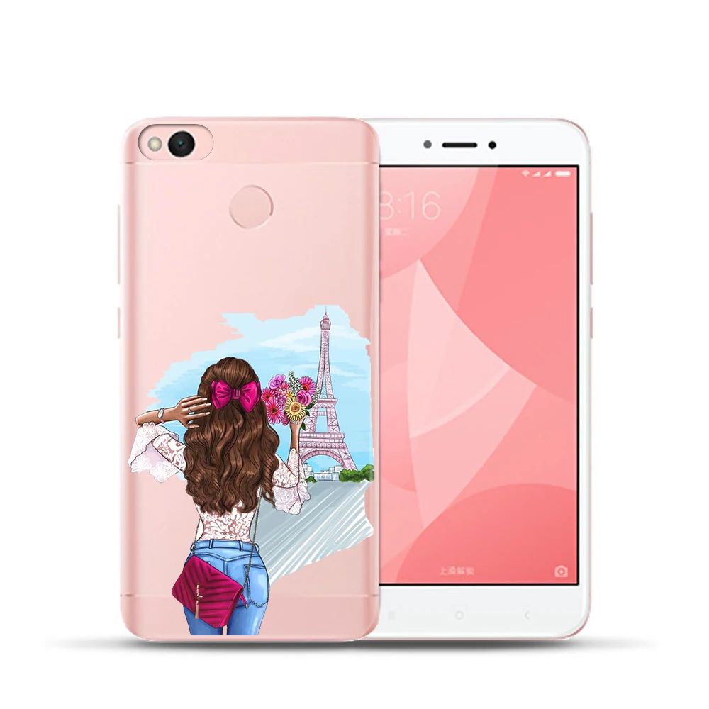 Weldone Новое поступление Модный чехол для девочек Xiaomi Mi 5X a1 Mi6 Redmi 4 Pro Note 4X 4A 5A чехлы