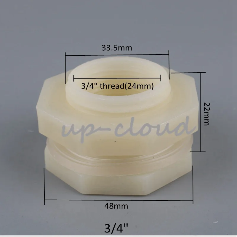 2 шт., для аквариума, с переборкой, трубные соединения ABS 1/" 3/4" ", с внутренней резьбой, для аквариума, для воды, на входе, на выходе, разъем, резервуар для воды, дренаж