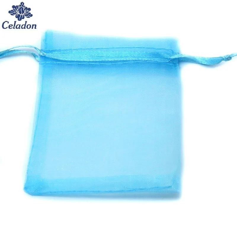 Новое поступление 10 шт. разноцветные прозрачные сетчатые мешочки для ювелирных
