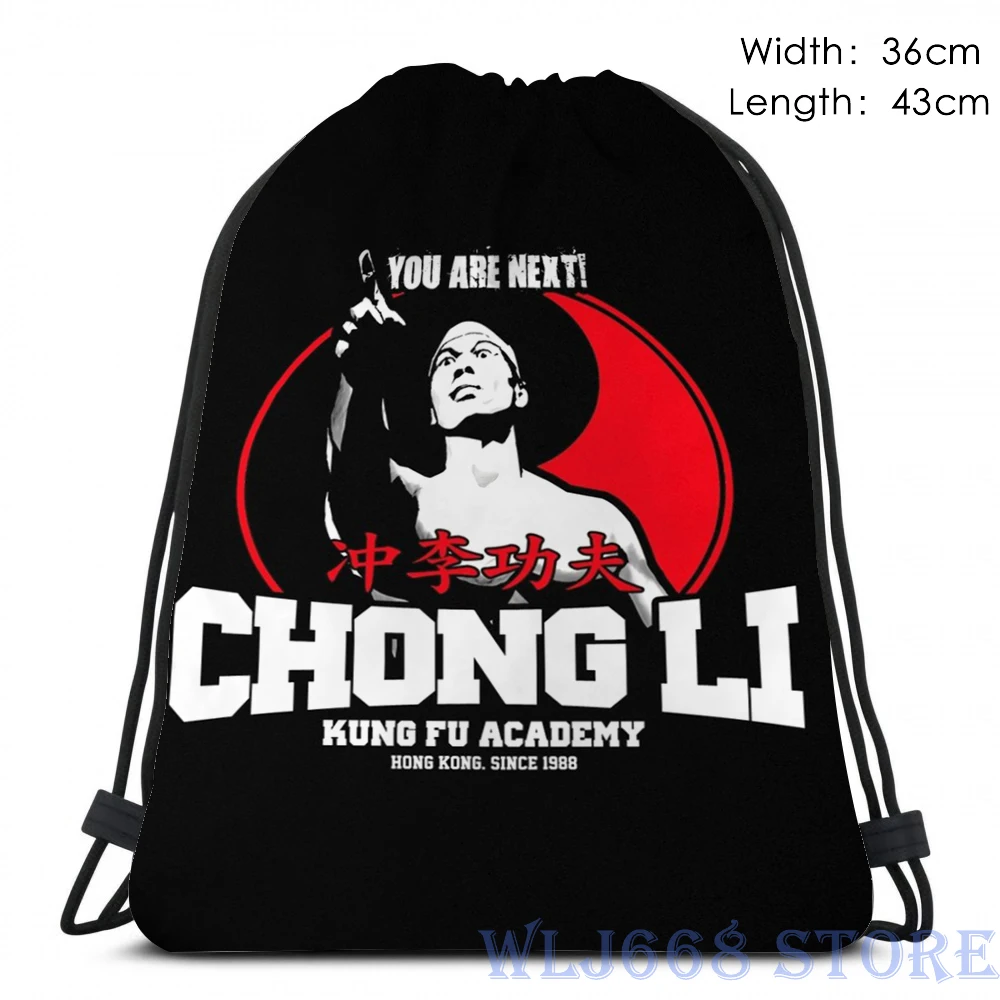 Женские сумки через плечо с забавным принтом BOLO YEUNG BLOODSPORT CHONG LI KUNG FU ACADEMY YOU ARE NEXT