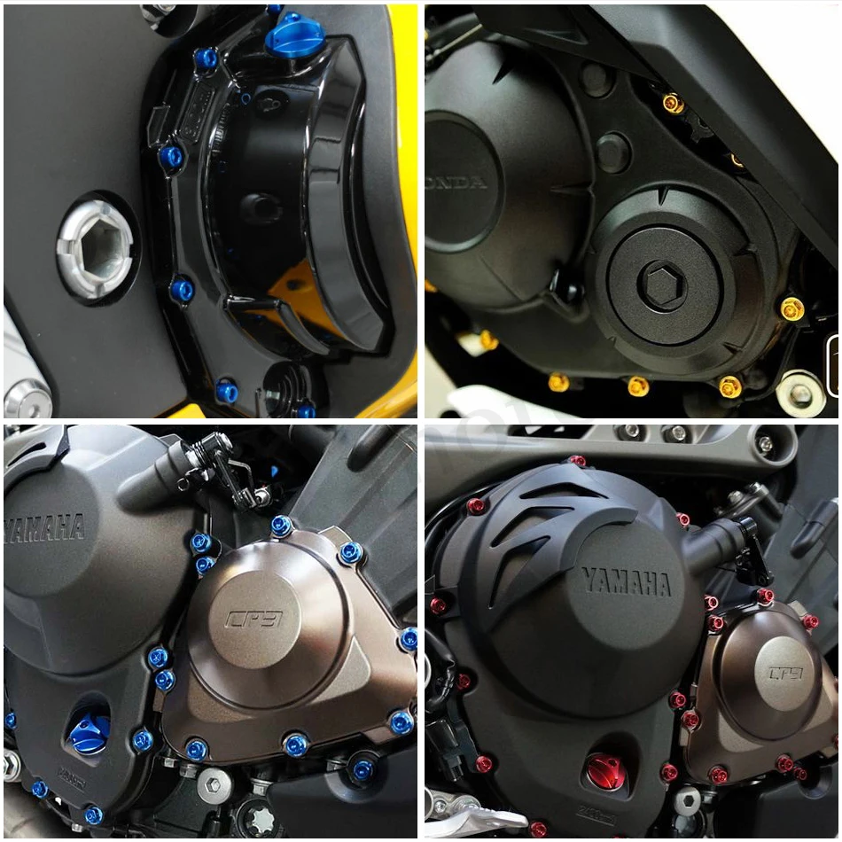 Щука GT Мотор Универсальный Мотоциклов Обтекателя Болты Винты Крепежа Клипы Винт