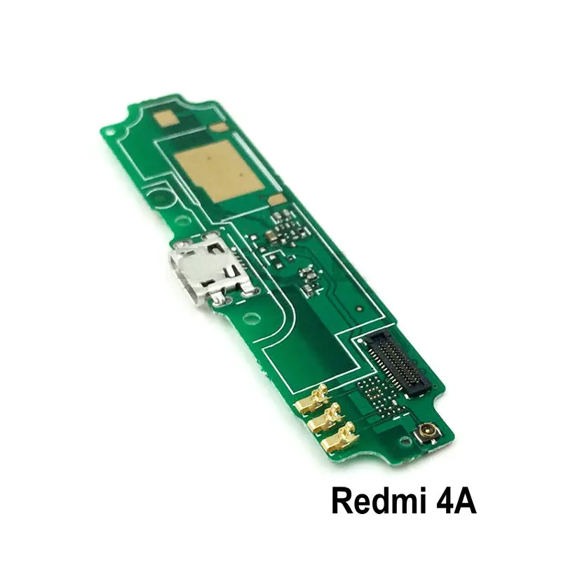 Redmi 4A Микрофонный модуль+ USB плата с зарядным портом, гибкий Кабельный разъем, запчасти для Xiaomi Redmi 4 4Pro 4A 4X, замена - Цвет: Redmi 4A