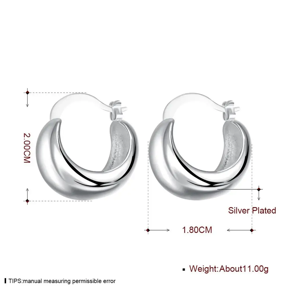 E052 Оптовая Продажа Модные с серебряным покрытием Jewelry серьги падение кольца леди