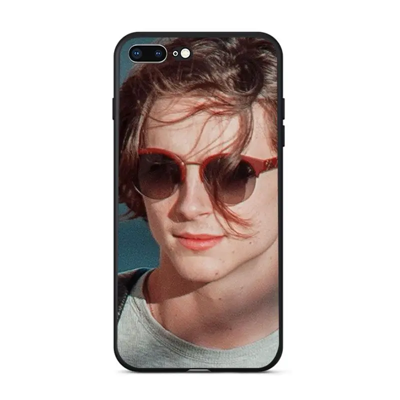 Мягкий силиконовый чехол Babaite Timothee для телефонов iPhone 7 7plus 5 5Sx 6 6S 8 8Plus X XS MAX