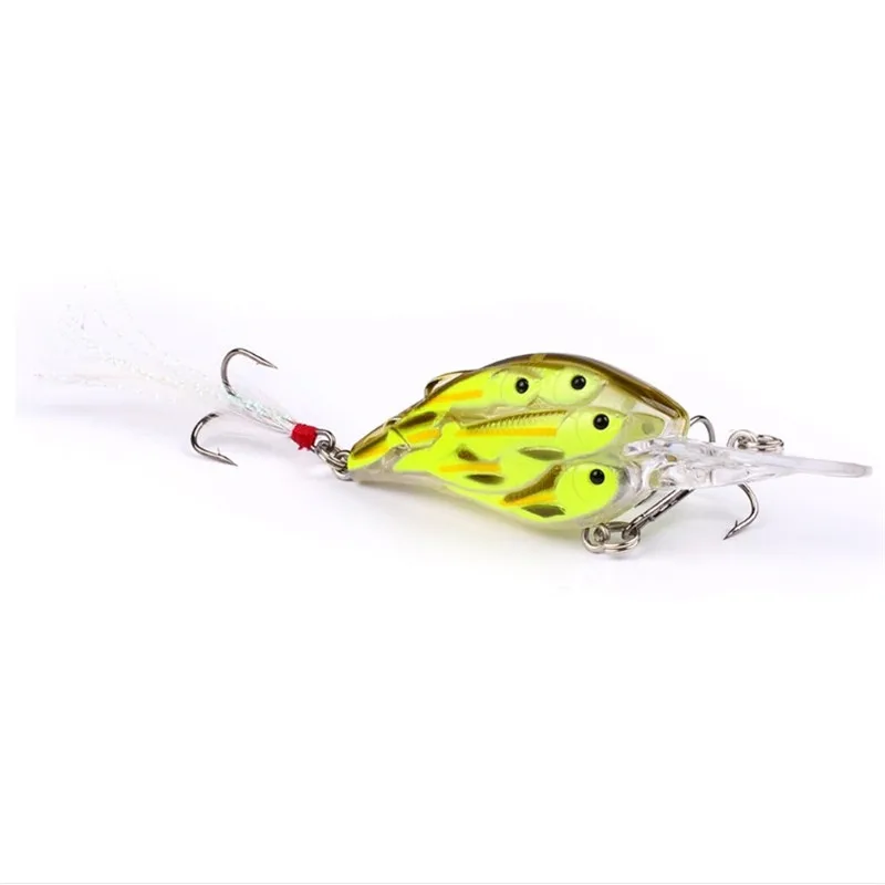 FISHINAPOT 1 шт. 8 см 9 4 г приманка рыболовные приманки гольян воблер (Wobbler) Группа рыба