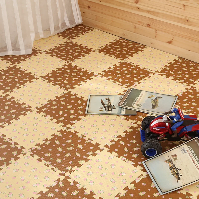 Детские игровые коврики tapete infantil детский коврик пазлы детские мягкие Детский
