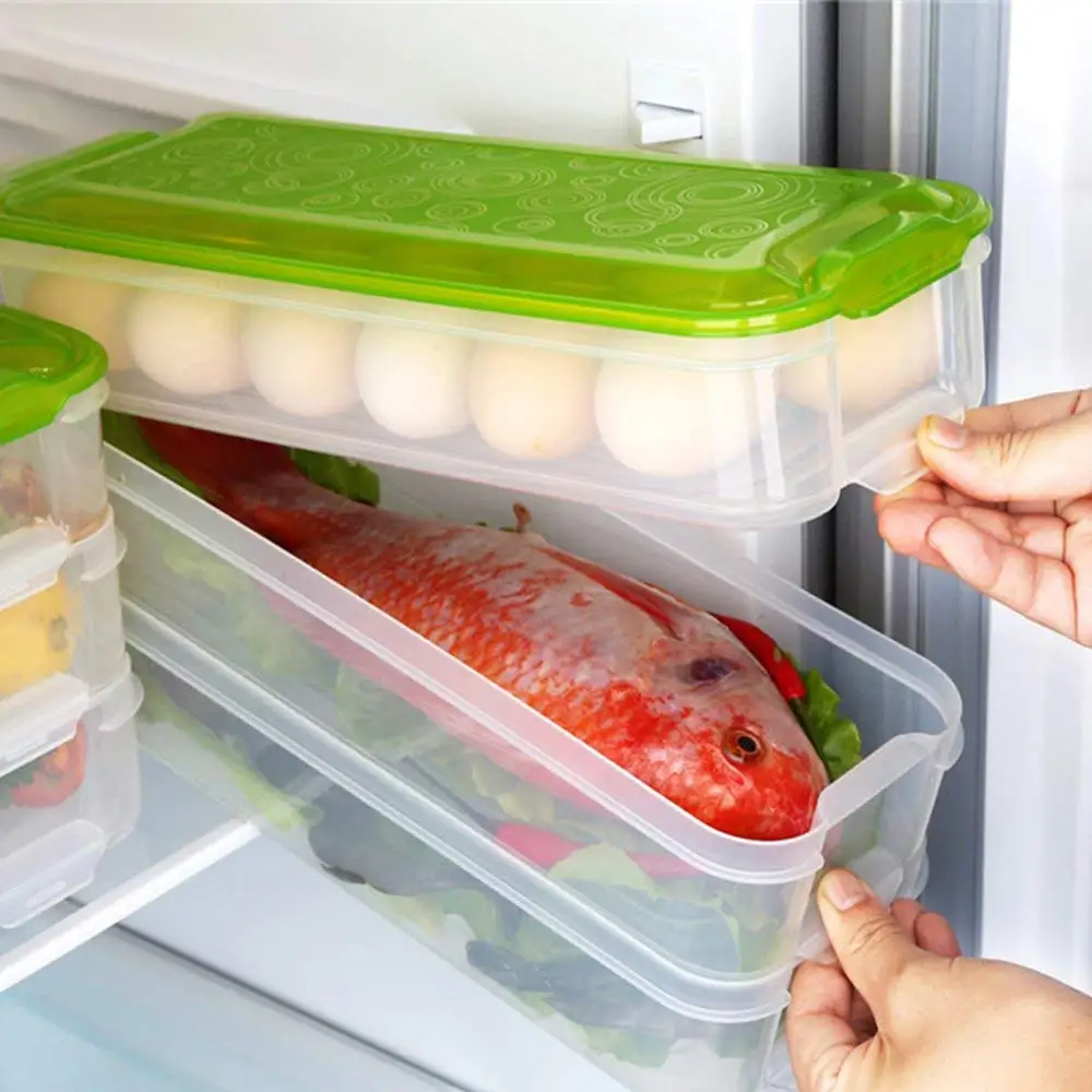 3-Слои качество Еда контейнеры холодильник ингредиенты лапши быстрого