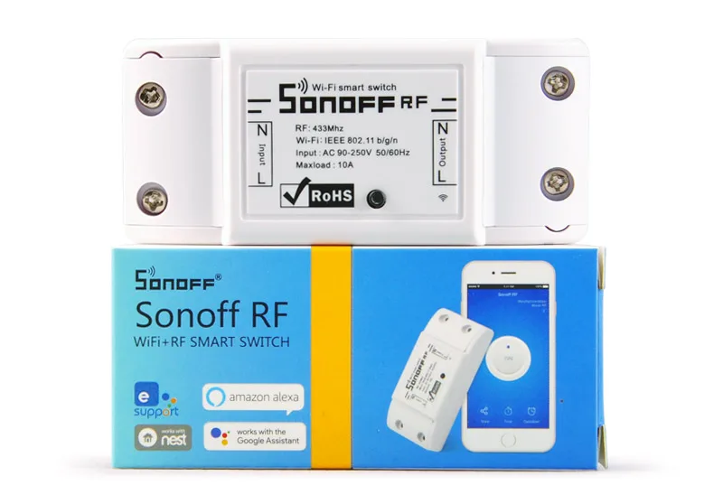Sonoff rf Универсальный умный дом Semote оборудование управления модуль домашней