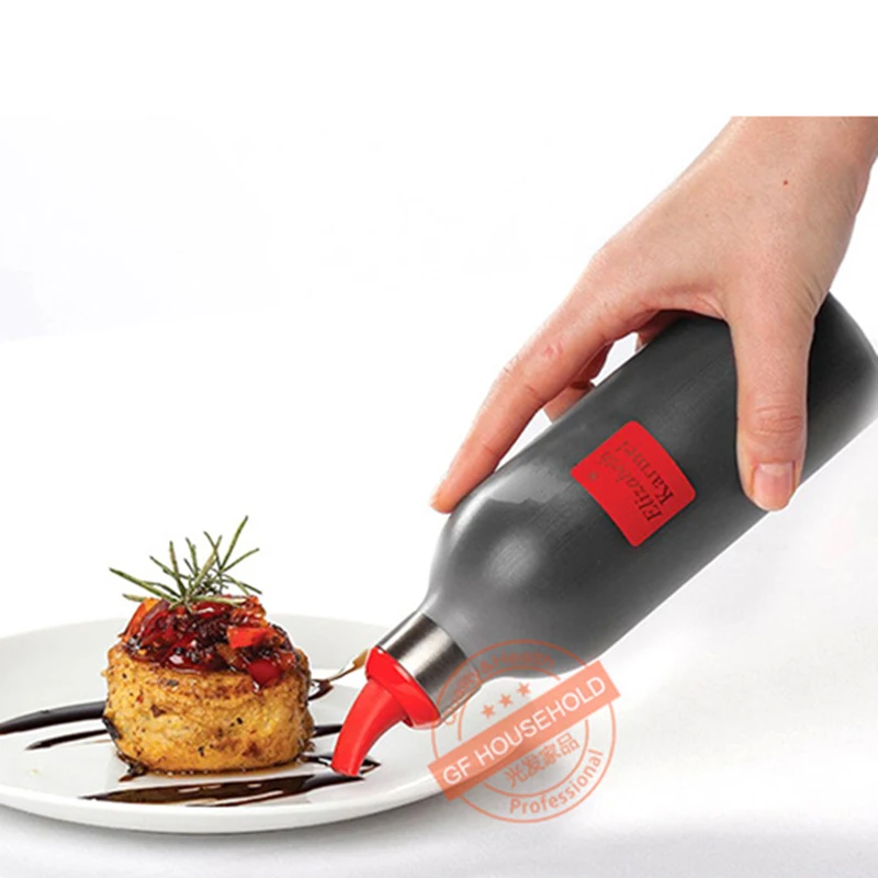 Squeeze Bottle кухня масла и контейнер для соуса бутылка Pourer кетчуп хранения Диспенсер