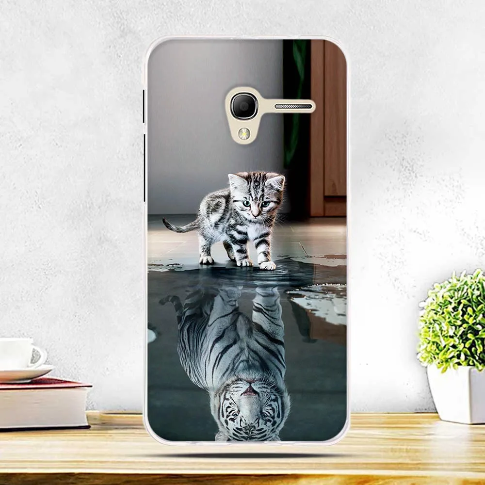 Чехол для Alcatel One Touch Pop 3 " Чехол, мягкий чехол из термополиуретана и силикона для Fundas Alcatel Pop 3 5,0" 5015 5015D 5065A 5016A чехол для телефона s - Цвет: 3