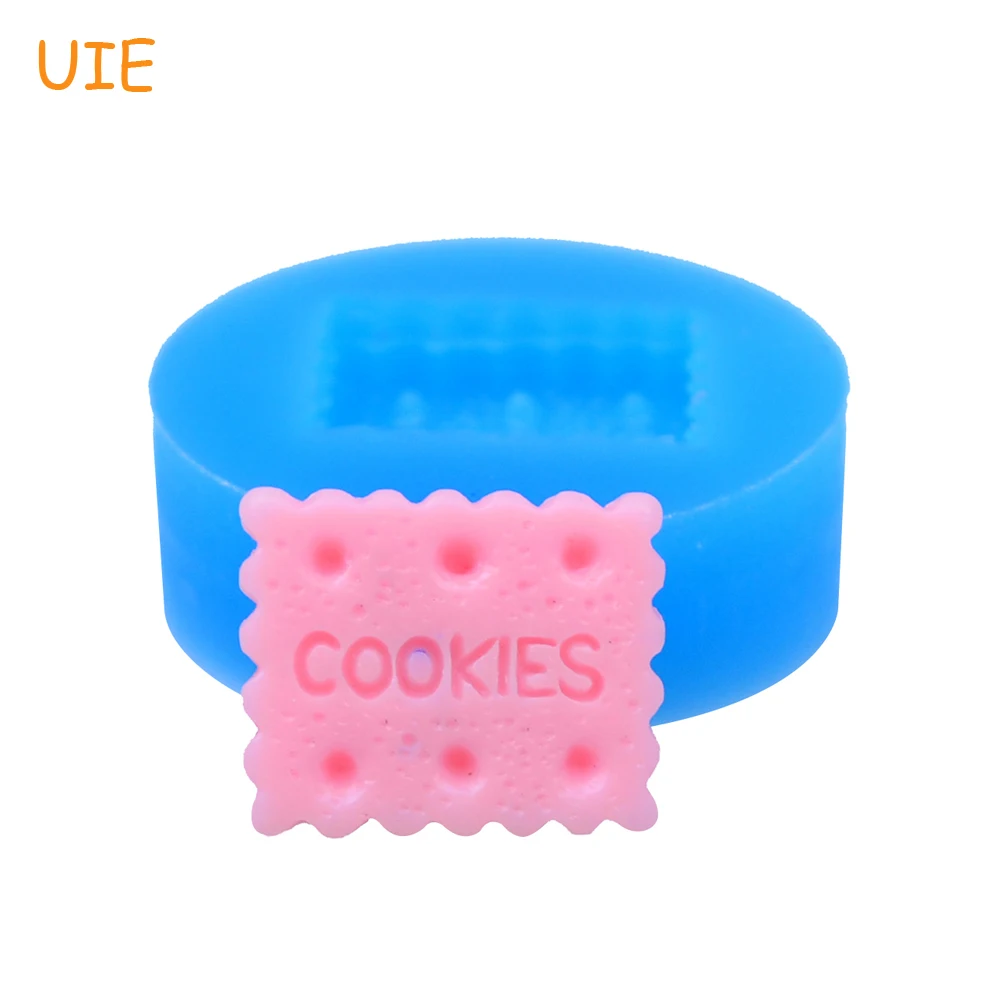 

QYL017U 16.2mm Rectangular Cookie Silicone Push Mold - for Fondant, Kitchen Baking Tools, Candy, Resin Clay, Chocolate, Wax Mold