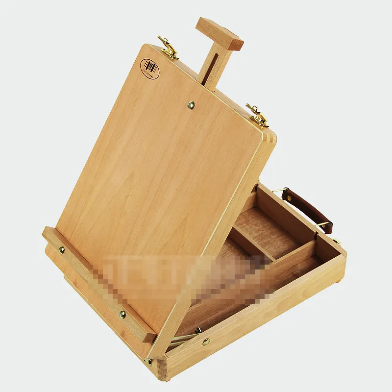 Настольная коробка для рисования Раскрашивание аксессуары оборудования чемодан