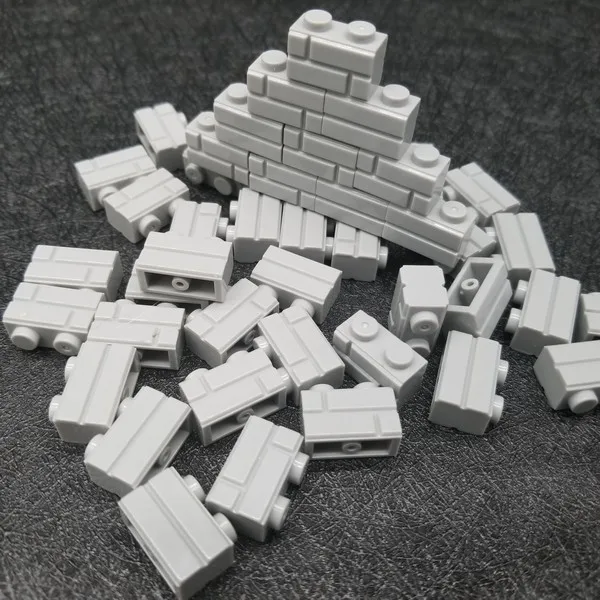 50 шт. 1*2 строительные блоки MOC для детей | Игрушки и хобби