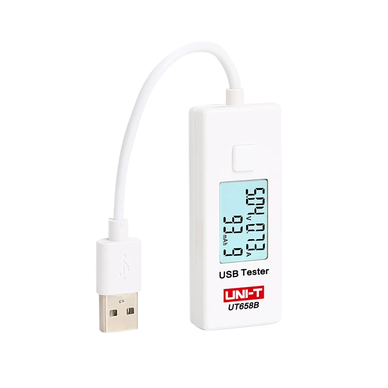 Цифровой USB тестер UNI T UT658B вольтметр амперметр измеритель напряжения тока