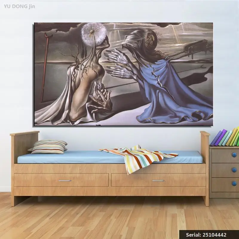 Yu Dong jin Jos Coufreur Salvador Dali натюрморт абстрактная живопись маслом Рисование Искусство
