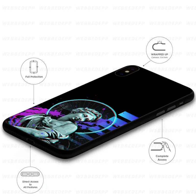 АРТЕС эстетическое Estatua Давид мягкий чехол для samsung Galaxy S10 S10e S9 S8 Plus S7 S6 Edge &amp J6 2018 Note