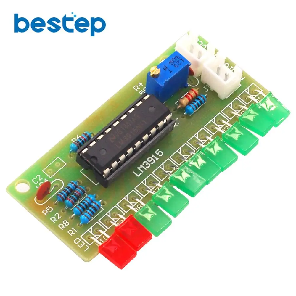 DC 9 V 12 аудио индикатор набор электронный DIY комплект LM3915 уровня звука