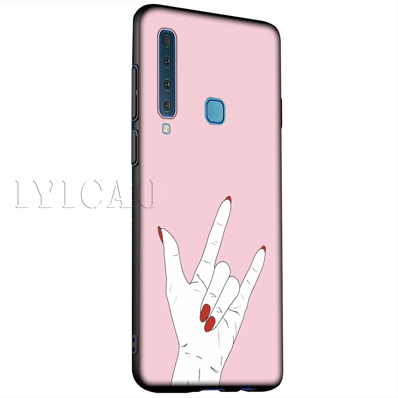 IYICAO Мягкий силиконовый чехол для Samsung Galaxy A6 Plus A9 A8 A7 2018 A3 A5 2016 2017 Note 9 8 | Мобильные