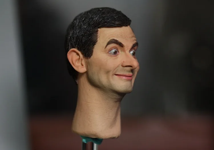 [ESTARTEK] KUMIK KM13 81 1/6 Mr Bean Head Sculpt для коллекционной экшн фигурки сделай сам 12 дюймов|head