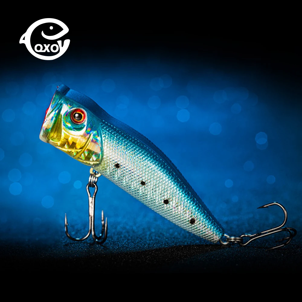 QXO Popper Jig силиконовые приманки Whopper Plopper Wobbler рыболовные для моря ложка поверхности