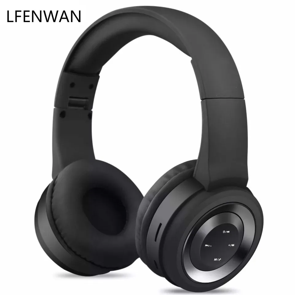 Беспроводная bluetooth гарнитура с активным шумоподавлением Складная портативная